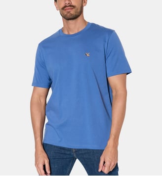 T-Shirt motif devant; brodé T-TOGS - Chevignon - Cobalt