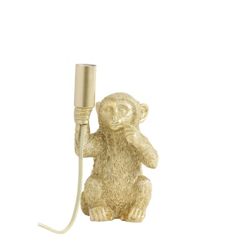 Lampe de table Monkey - Light & Living - Or clair