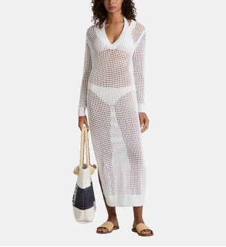 Robe en crochet unie - Vilebrequin - Blanc