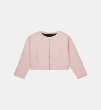 Veste courte avec logo imprimé - Marni - Rose