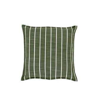 Coussin en polyester recyclé à rayures - OYOY - Vert