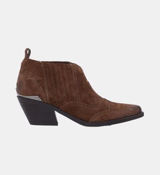 Bottines en daim - Liu Jo - Chocolat