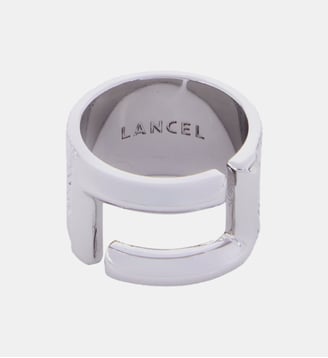 Anneau attache foulard en métal - Lancel - Argent