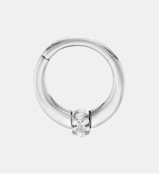 Piercing titane anneau daith Celeste or - Nebuleuse Bijoux - Argent