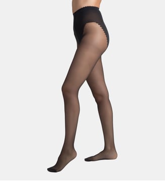 Collant Ventre Plat 20D Body Touch - Dim - Noir