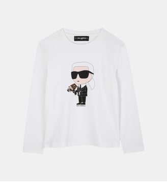 T-shirts à manches longues - Karl Lagerfeld Kids - Blanc