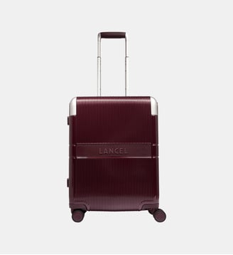 Valise cabine Empreinte 4R 55 cm - Lancel - Lie de vin