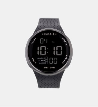 Montre Max Noir XL0637AG\1 - Louis Pion - Argenté
