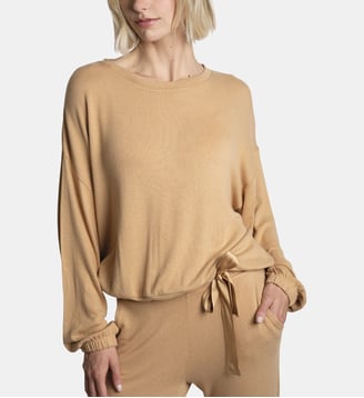 Tee-shirt manches longues OCEA - Passionata - Camel