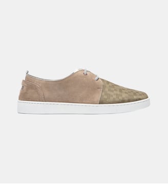 Derbies sport Dinan bi-matières - Le Formier - Beige et kaki