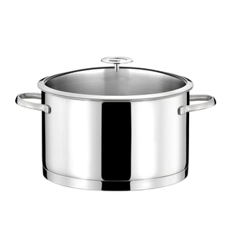 Elysée - Faitout 24cm inox avec couvercle universel - Cuisinox - Inox