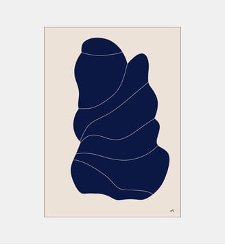 Poster   La Forme 002 - N. Atelier - Poster & Frame - Multicolore