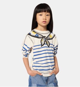 Tee-shirt manches longues - Marc Jacobs Kids - Craie