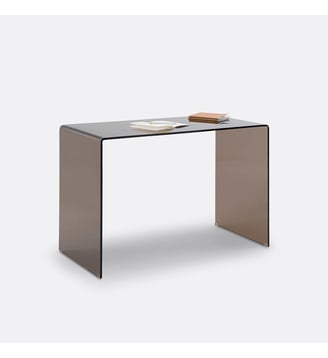 Bureau console en verre trempé La Redoute Interieurs
