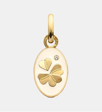Pendentif Or Jaune & Diamant Trèfle Arthus Bertrand