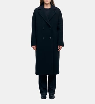 Manteau long croisé - ALIZ - Gerard Darel - Noir