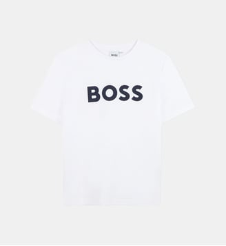 Tee-shirt manches courtes - BOSS Kidswear - Blanc
