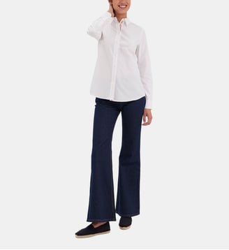 Chemise Martin en coton - Ines de la Fressange Paris - Blanc