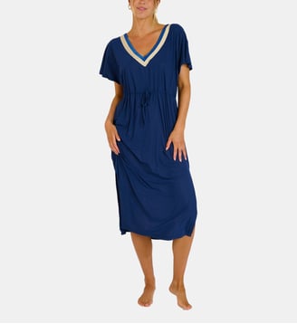 Robe beachwear Saranda - Livia - Bleu