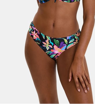 Bas de maillot de bain Barbade - Sans Complexe - Paradis tropical noir