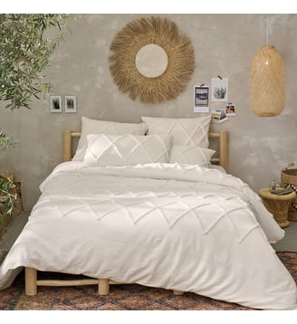 Housse de couette coton La Redoute Interieurs