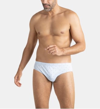 Slip taille basse  MOTIFS - Eminence - Bleu ciel