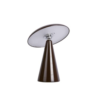 Lampe de Table Phoebe - Marron foncé - 23x23x26cm - Leitmotiv - Brun foncé