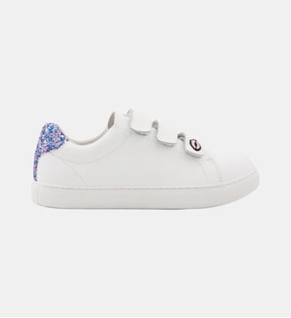 Baskets En Cuir Edith Satisfaction Extase - Bons Baisers - Blanc