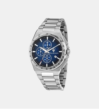 Montre Velocita Bleu R8873653003 - Maserati - Argenté