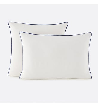 Taie d'oreiller unie en coton - La Redoute Interieurs - Blanc