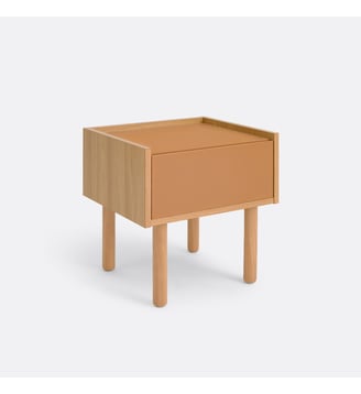 Chevet enfant, 1 tiroir - La Redoute Interieurs - Caramel