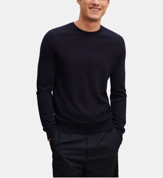 Pull col rond Félix - Bompard - Marine