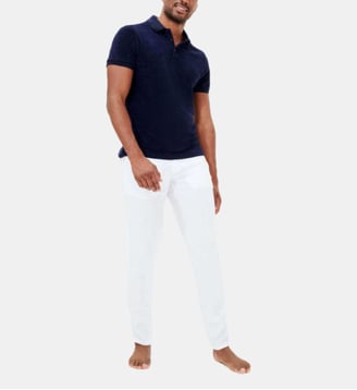 Pantalon en lin uni - Vilebrequin - Blanc