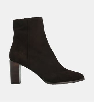 Boots assas - cuir velours - Charles Kammer - Marron