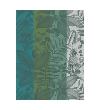 Torchon Fruits exotiques Le Jacquard Francais