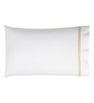2 Taies américaines Apparat - Le Jacquard Francais - Jaspe