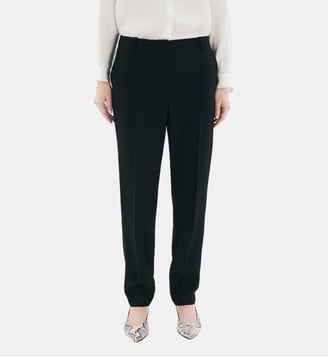 Pantalon pgust - Coupe cigarette - Caroll - Noir