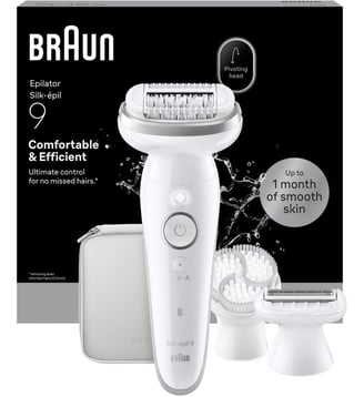 Epilateur électrique Silk-épil SES 9-061 - Braun - Gris