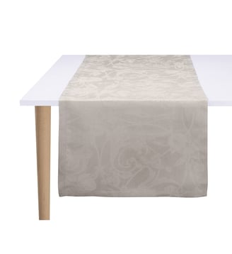 Chemin de table Tivoli - Le Jacquard Francais - Sabbia