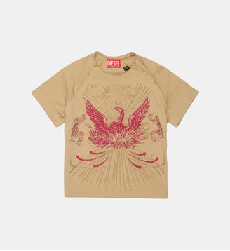 T-shirt avec logo - Diesel Kids - Sable