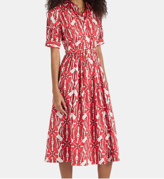 Robe Libertine Clover Red - La DoubleJ - Rouge