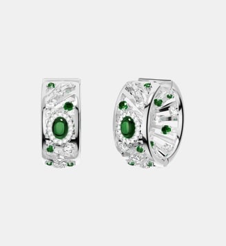 Boucles D'Oreilles Les Éventails - APM Monaco - Blanc