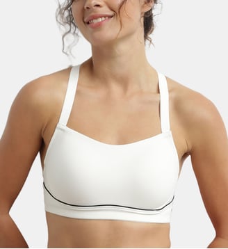Soutien-Gorge de sport Dos Croisé Dim Move - Dim - Écru