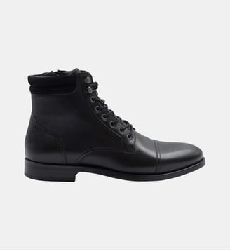 Ranger boots à col - Jules & Jenn - Noir