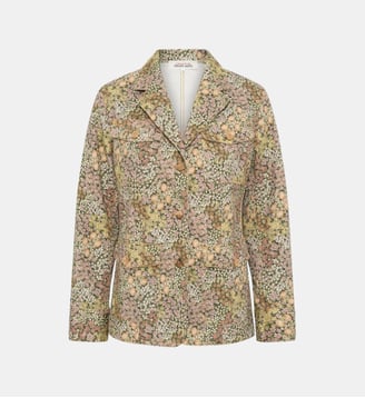 Saharienne en denim à fleurs - TENA - Gerard Darel - Rose