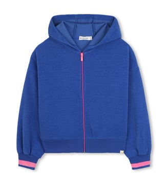 Cardigan à capuche - Billieblush - Bleu fanion