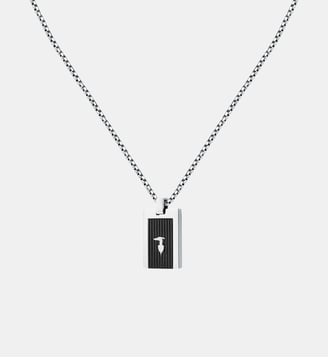 Collier T-STEEL - Trussardi - Black stainless steel