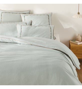 Housse de couette en coton lavé La Redoute Interieurs