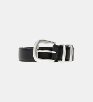 Ceinture en cuir véritable - Guess - Noir