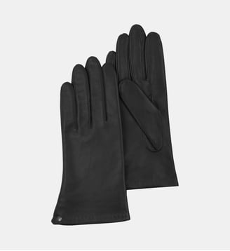 Gants cuir d'agneau - doublés soie Isotoner